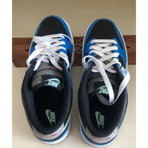 **SOLD**NIB NIKE Dunk Low SE GS E Black Mint Foam Blue Size 6Y (7.5/8 W) - Picture 7 of 14